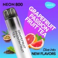 Jednorazová elektronická cigareta NEON800 GRAPEFRUIT PASSION FRUIT TEA | VOZOL