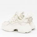 Dámske topánky na platforme 186-15 Biely | Franco Gerardo