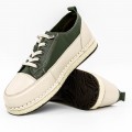 Dámske topánky na voľný čas 201008-1 Zelená | Formazione