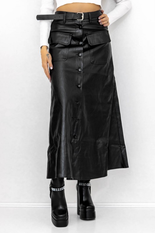 Dámska sukňa MC9373 Čierna | Kikiriki