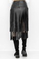 Dámska sukňa F6774 Čierna | Kikiriki