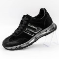 Pánske športové topánky A8899-11 Čierna | Franco Gerardo