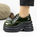 Dámske topánky na voľný čas 3WL168 Zelená | Mei