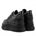 Dámske topánky na platforme 3WL166 Čierna | Mei