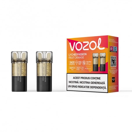 Jednorazová kazeta SWITCH PRO LYCHEE PASSION FRUIT ORANGE | VOZOL