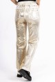 Dámske nohavice HM6570-2 Béžová-Zlatý | Kikiriki